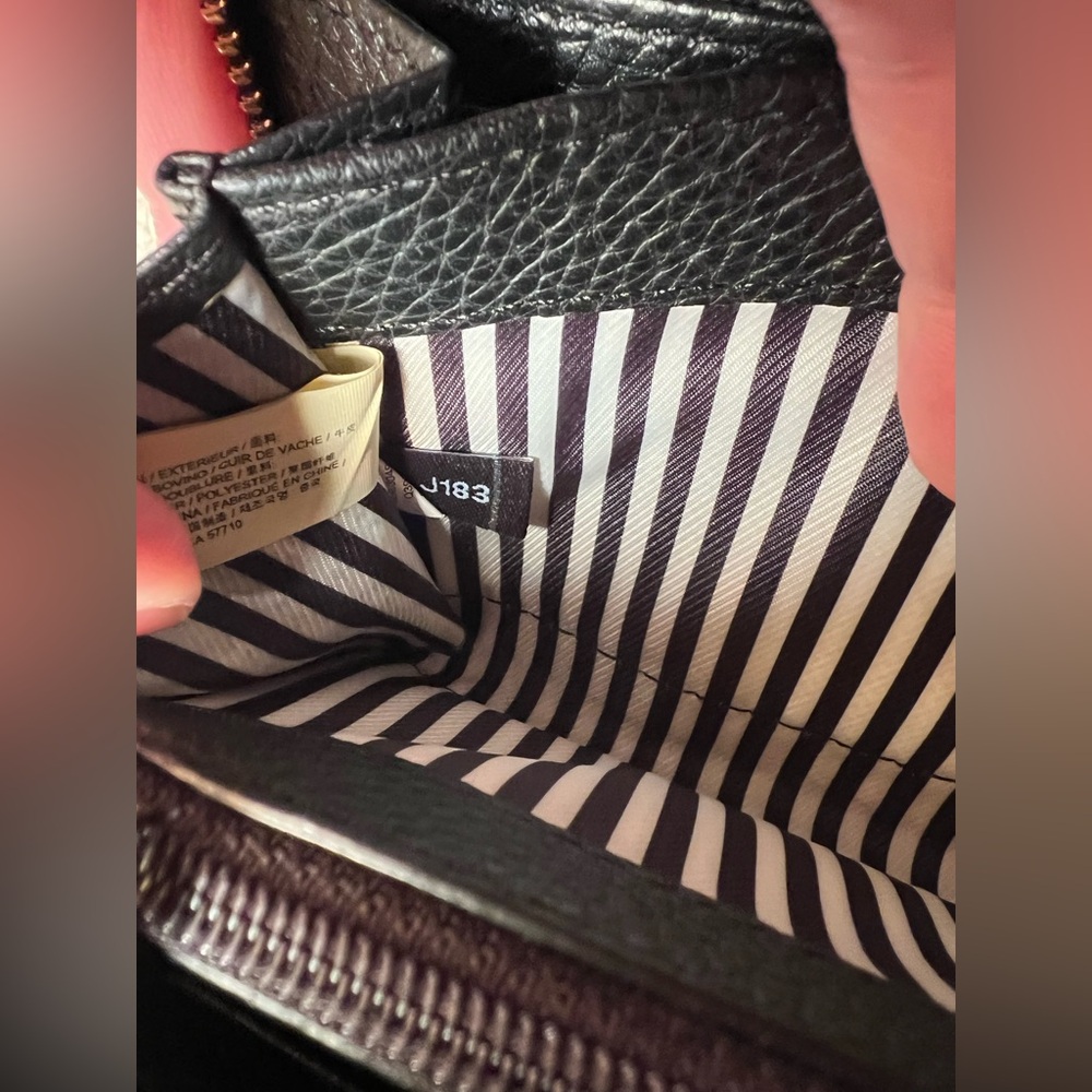 Kate Spade Continental Black Leather Zip Wallet, Classic Minimalist 90s - Picture 9 of 14